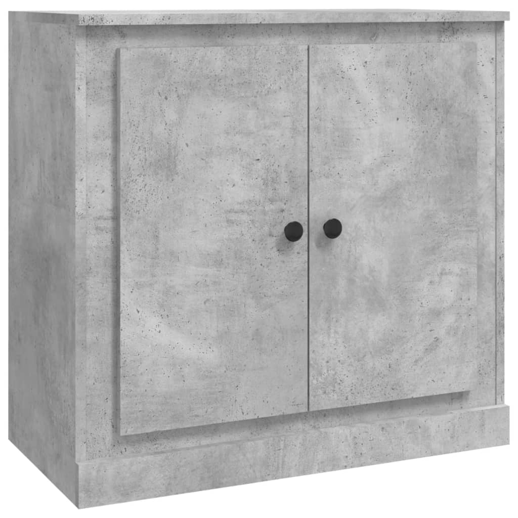 vidaXL Sideboards 3 pcs Concrete Grey Engineered Wood