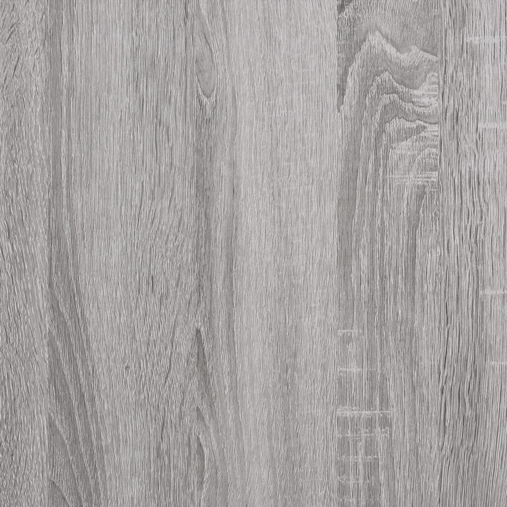 vidaXL Highboards 3 pcs Smoked Oak Engineered Wood