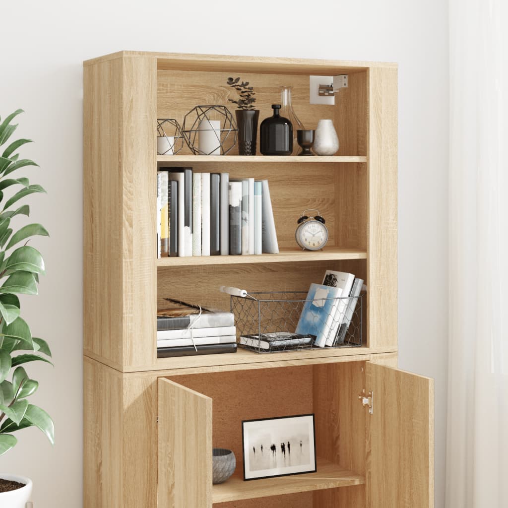 Highboard Sonoma Oak Engineered Wood