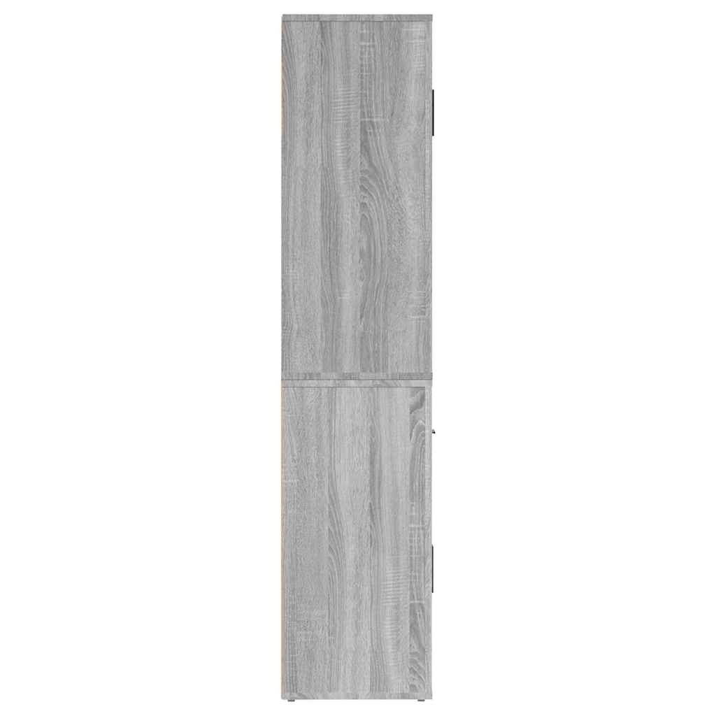 Highboard Grey Sonoma Engineered Wood