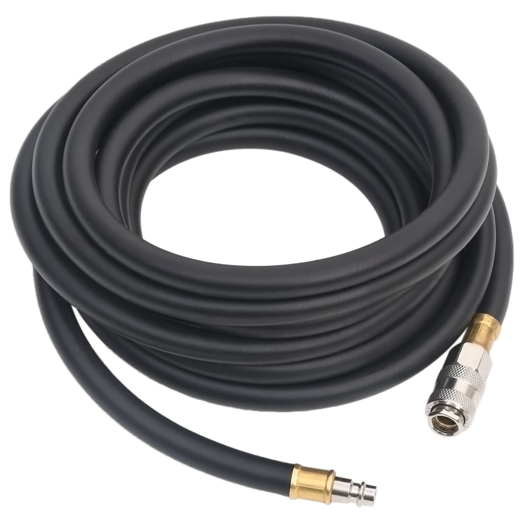 Hybrid Air Hose Black 0,6" 10 m Rubber and PVC