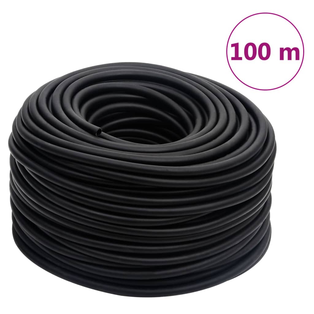 Hybrid Air Hose Black 0,6" 100 m Rubber and PVC