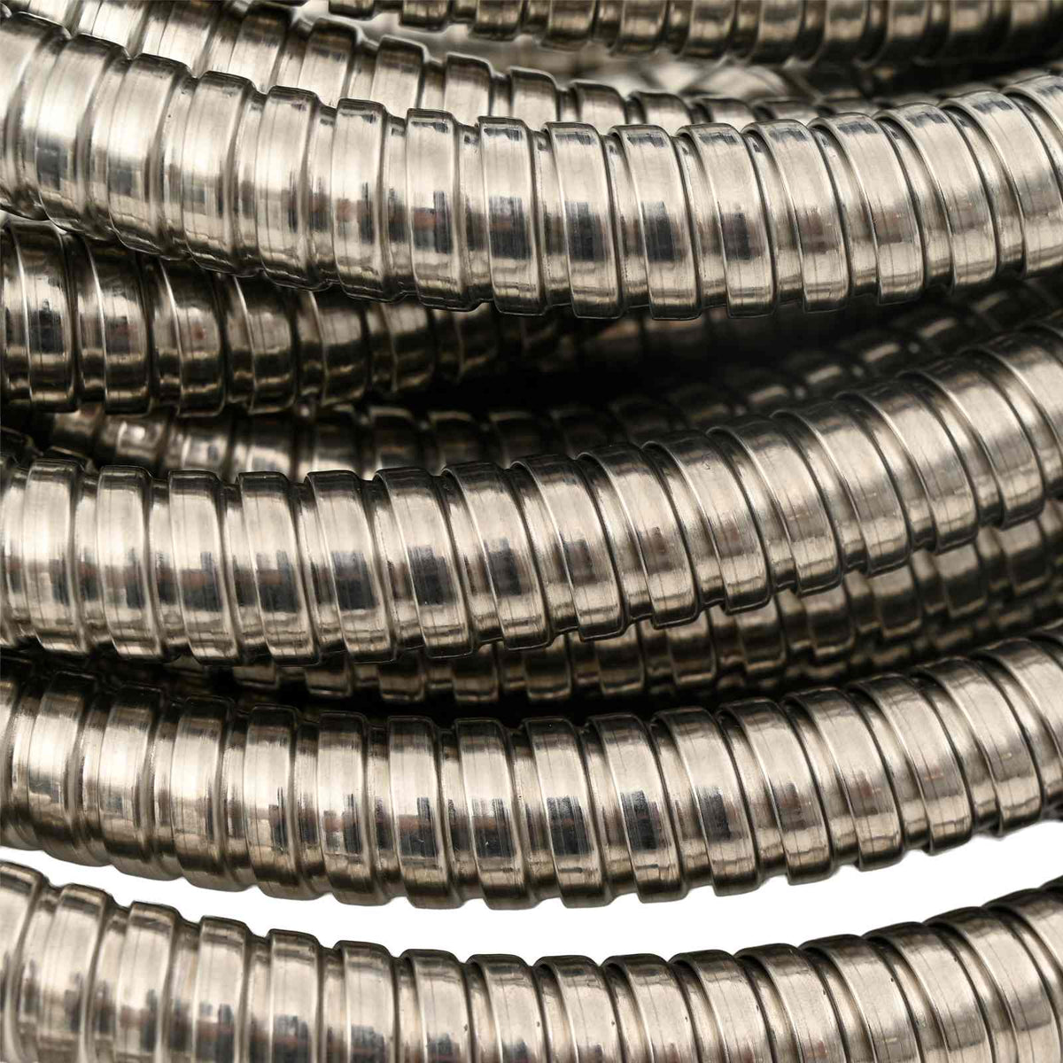 Garden Hose with Spray Nozzle Silver 0,6" 15 m Stainless Steel