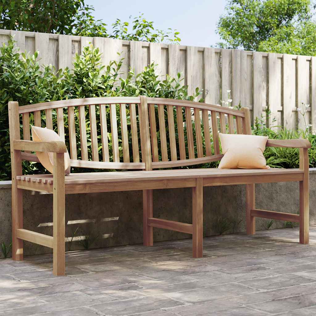 Garden Bench 179.5x60x90 cm Solid Teak Wood