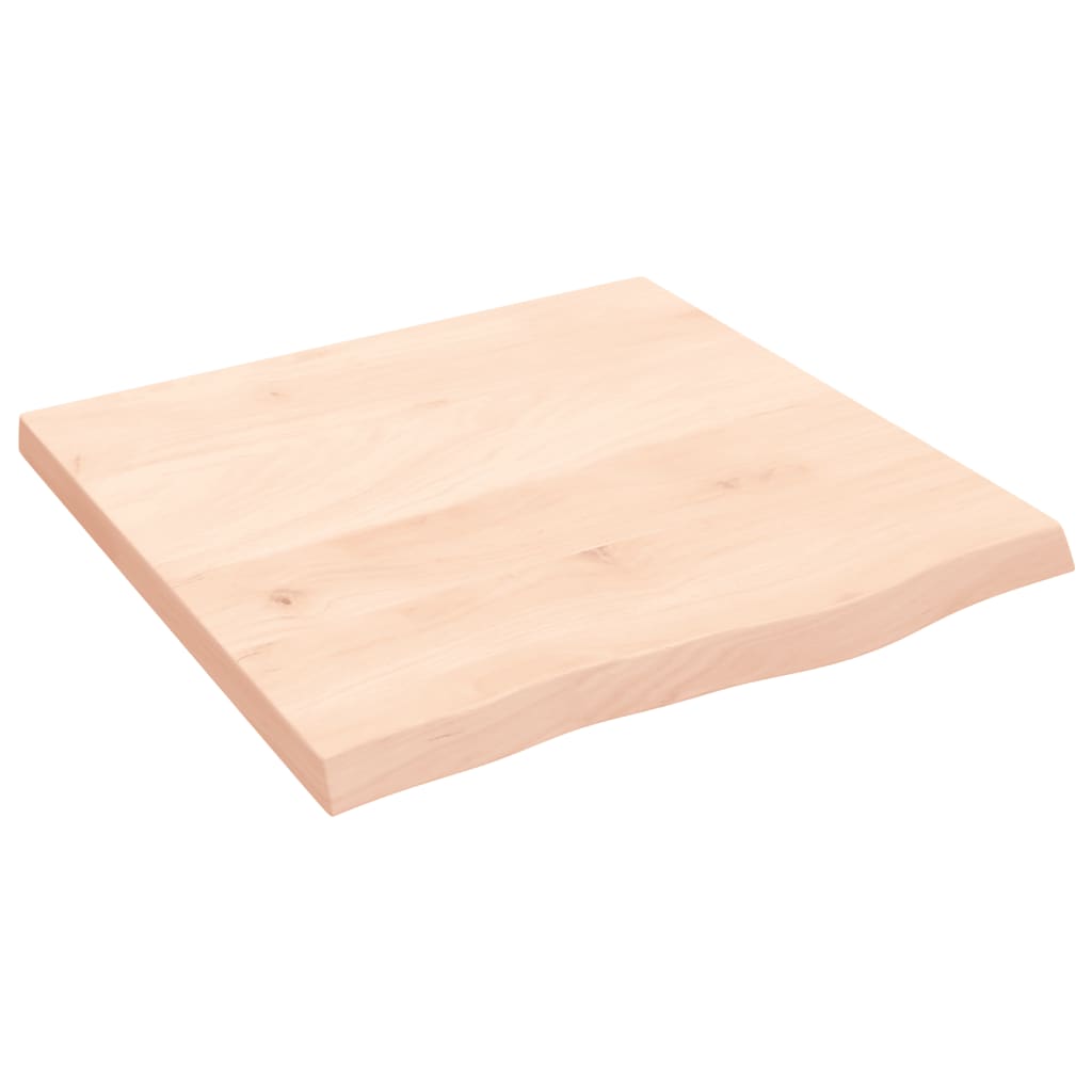 vidaXL Bathroom Countertop 60x60x(2-4) cm Untreated Solid Wood