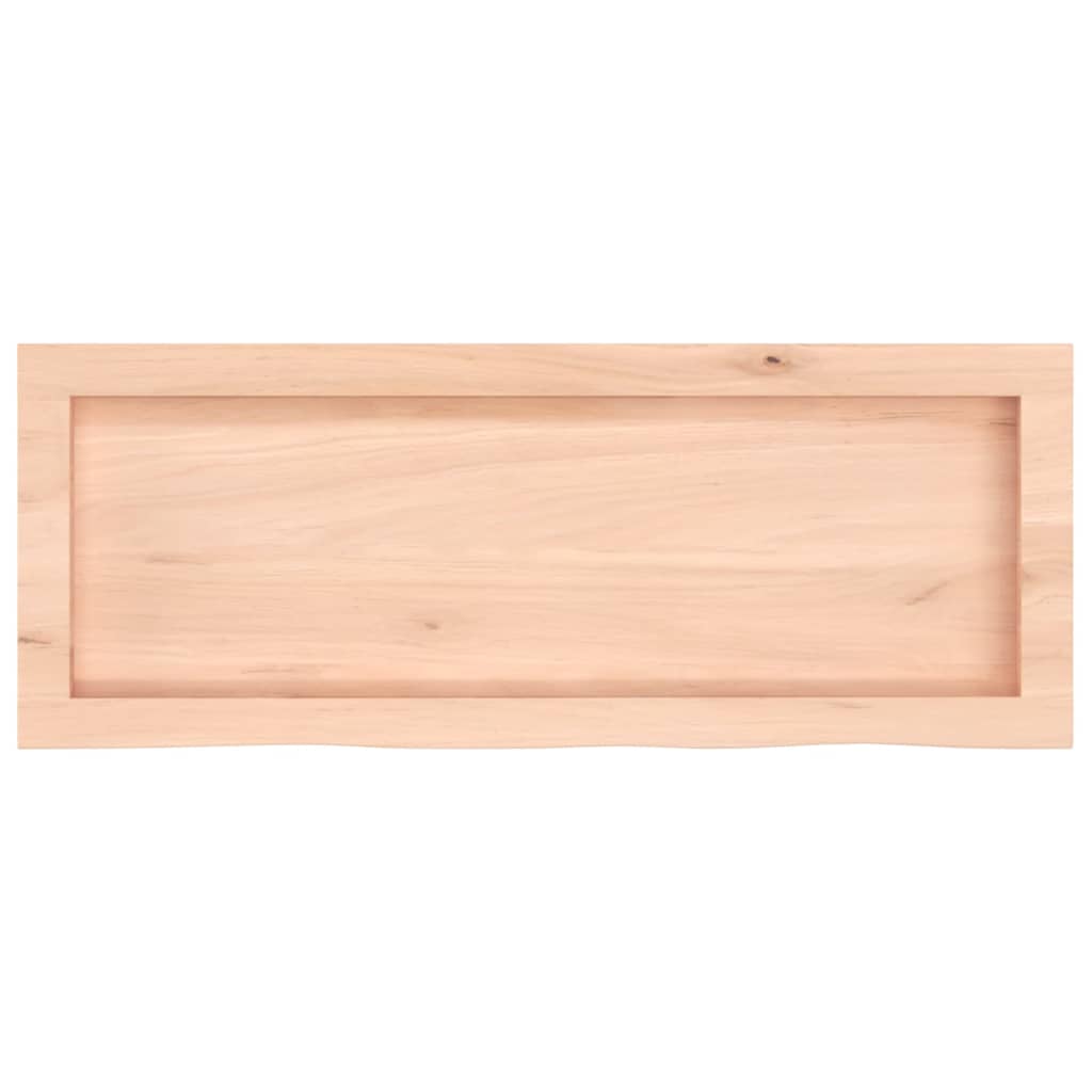 vidaXL Bathroom Countertop 80x30x(2-6) cm Untreated Solid Wood