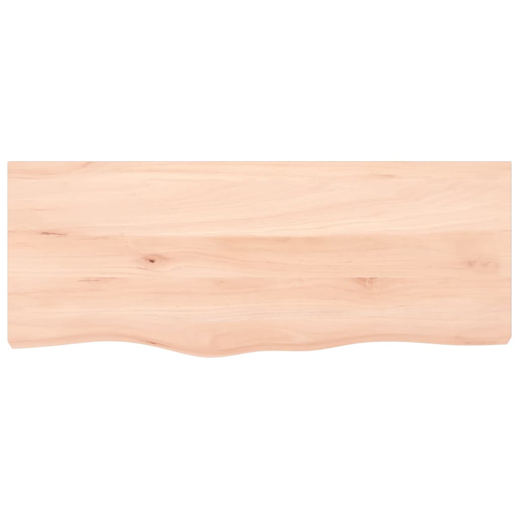 vidaXL Bathroom Countertop 100x40x2 cm Untreated Solid Wood