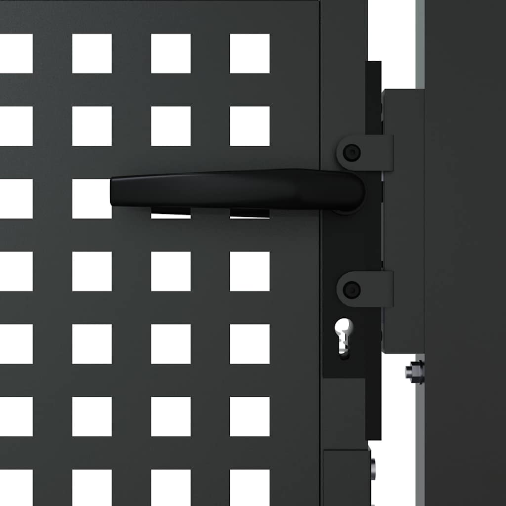 Garden Gate Anthracite 100x175 cm Steel