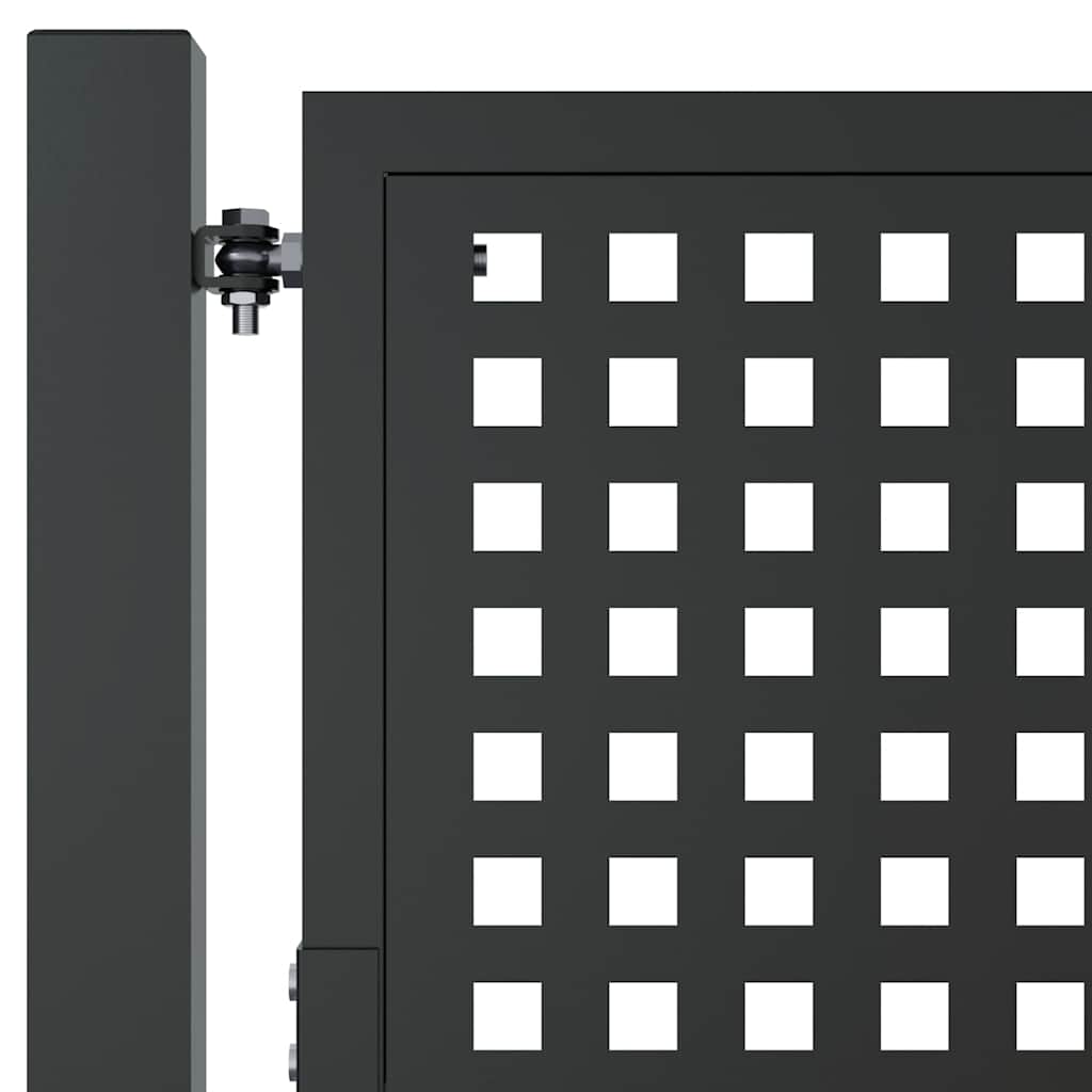 Garden Gate Anthracite 100x175 cm Steel