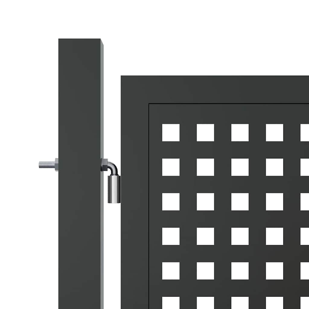 Garden Gate Anthracite 400x75 cm Steel