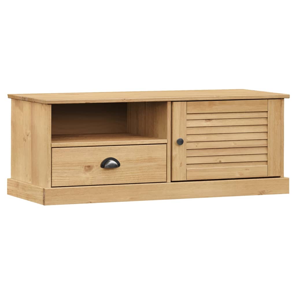 TV Cabinet "VIGO" 106x40x40 cm Solid Wood Pine