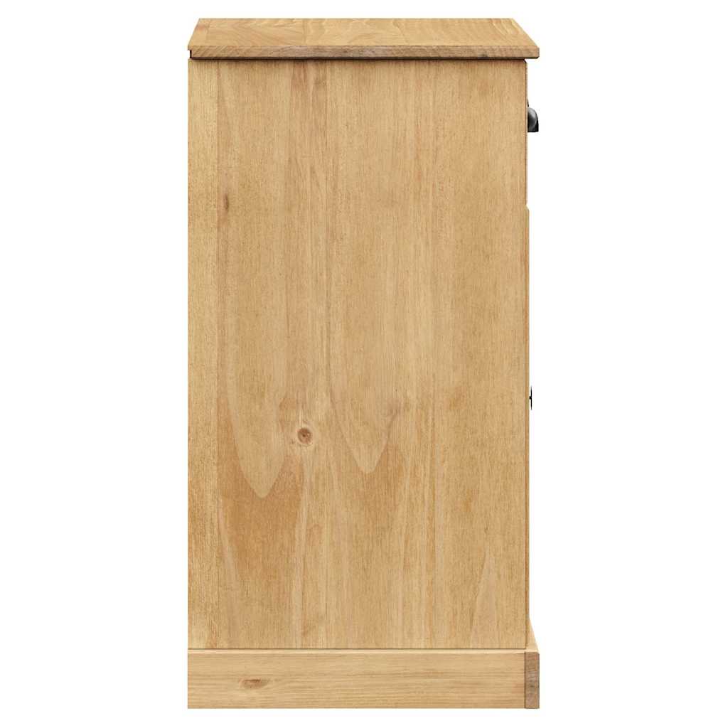 Sideboard with Drawers VIGO 78x40x75 cm Solid Wood Pine