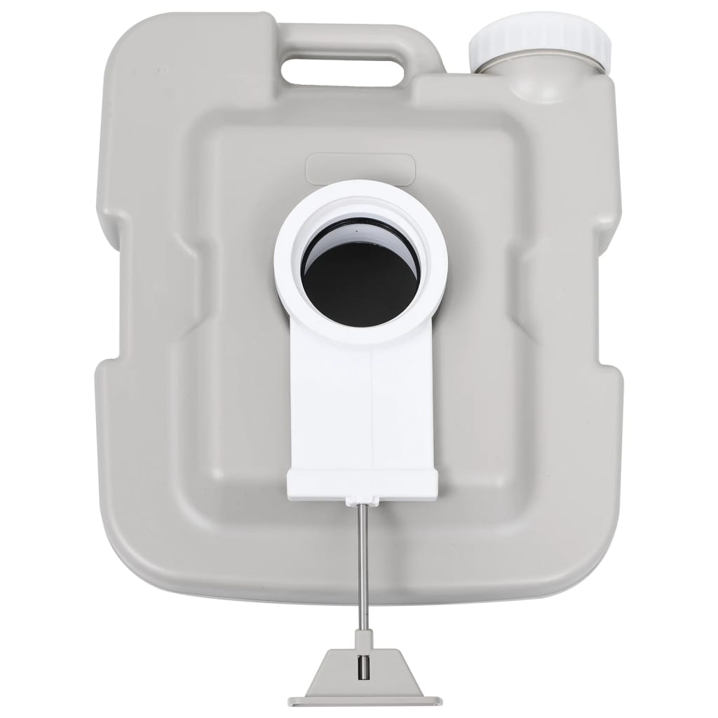 vidaXL Portable Camping Toilet and Water Tank Set