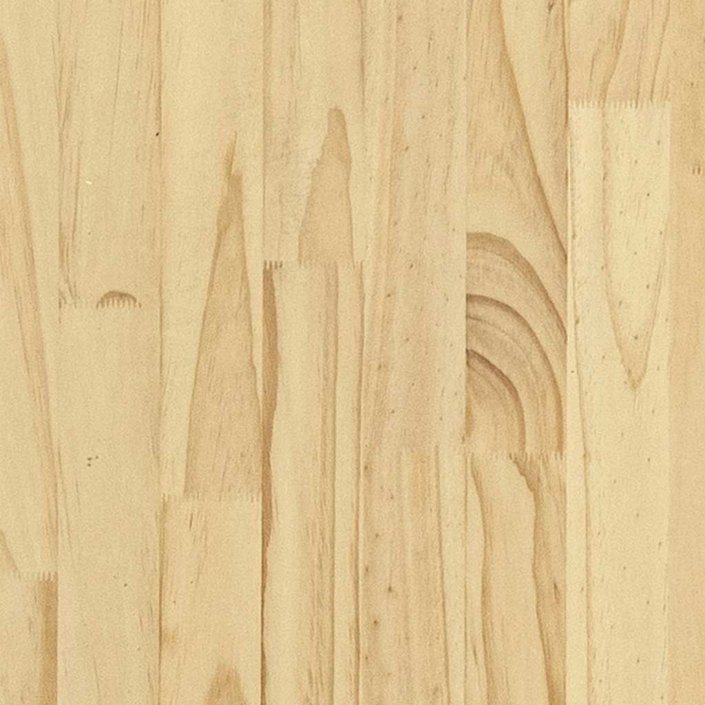 Side Cabinet 60x36x65 cm Solid Wood Pine