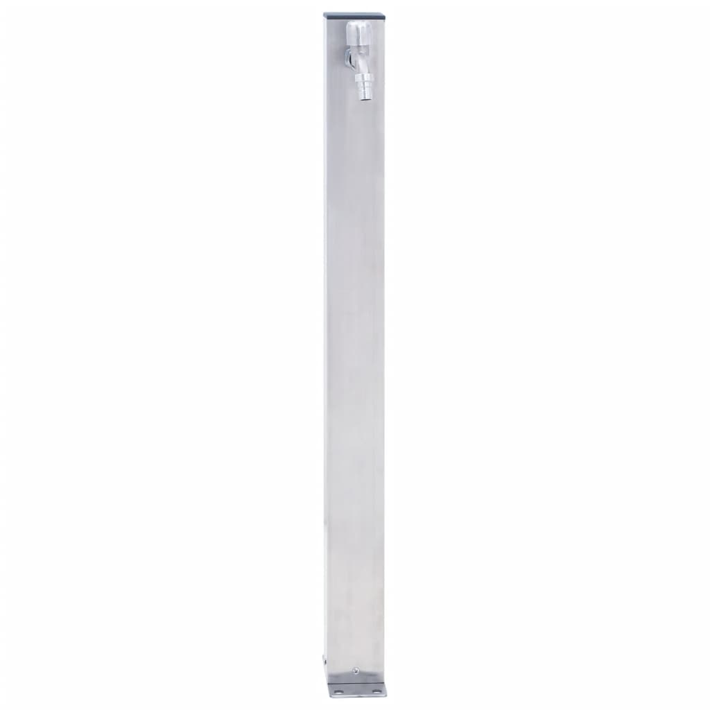 vidaXL Garden Water Column 40 cm Stainless Steel Square