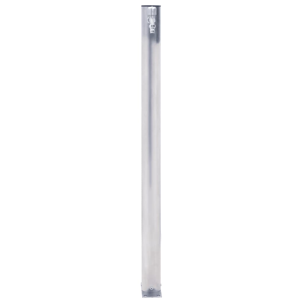 vidaXL Garden Water Column 40 cm Stainless Steel Round