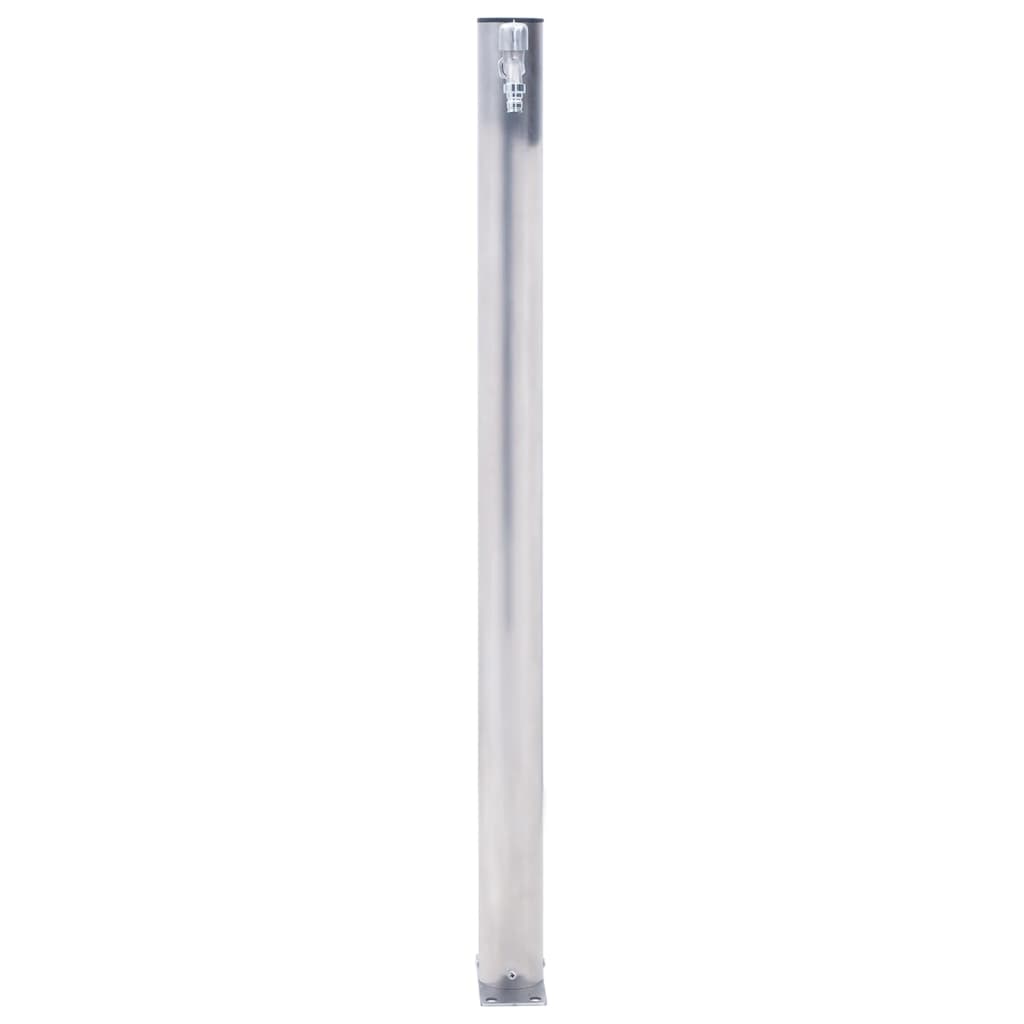 vidaXL Garden Water Column 80 cm Stainless Steel Round