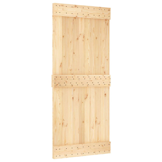 Door NARVIK Natural 90 x 210 cm Solid Pine Wood