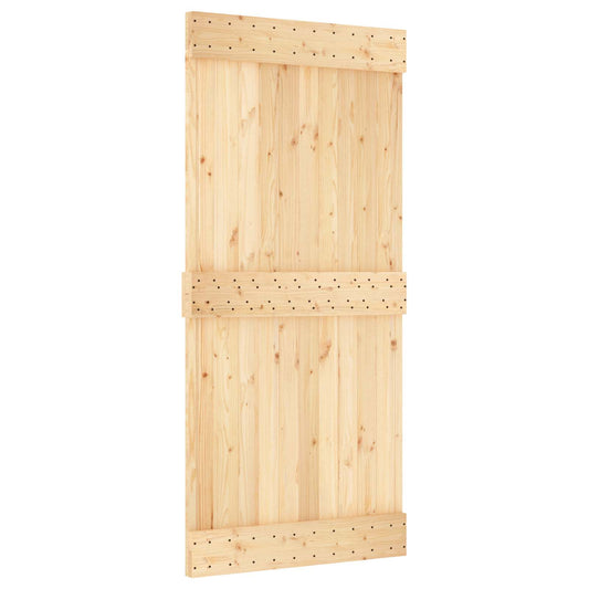 Door NARVIK Natural 95 x 210 cm Solid Pine Wood