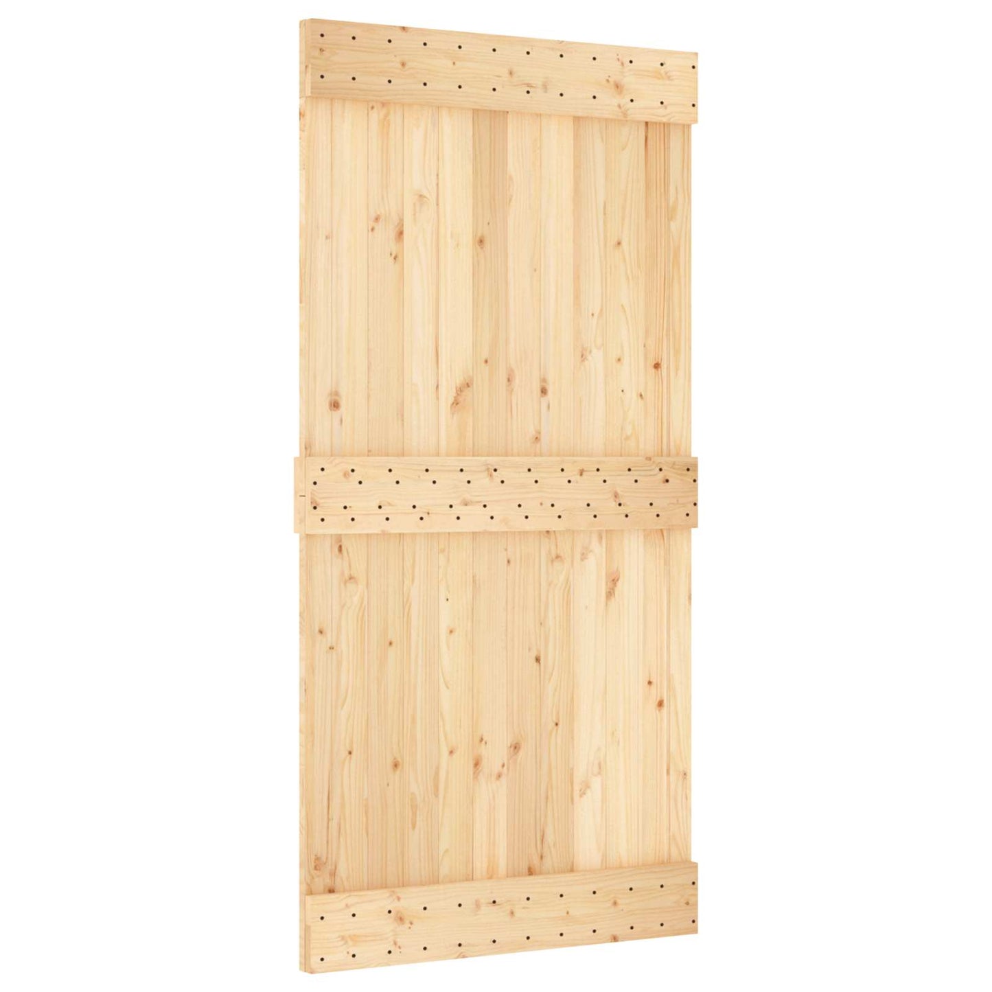 Door NARVIK Natural 100 x 210 cm Solid Pine Wood