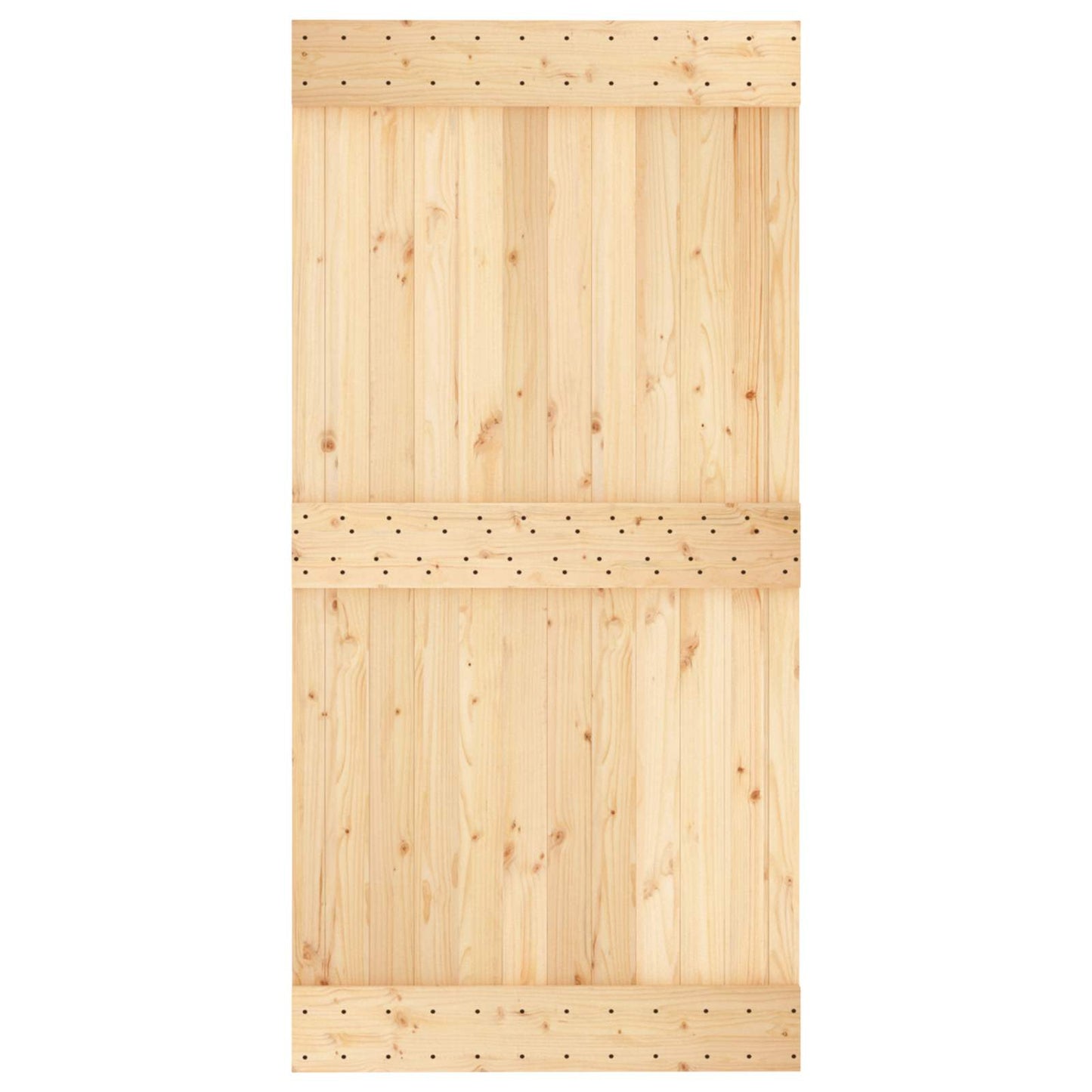Door NARVIK Natural 100 x 210 cm Solid Pine Wood