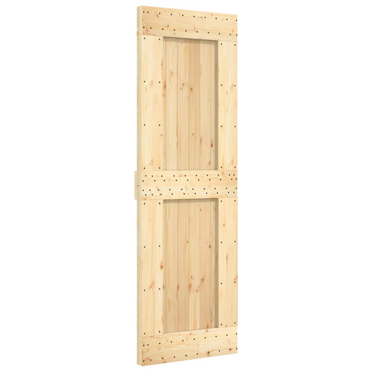 Door NARVIK Natural 70 x 210 cm Solid Pine Wood