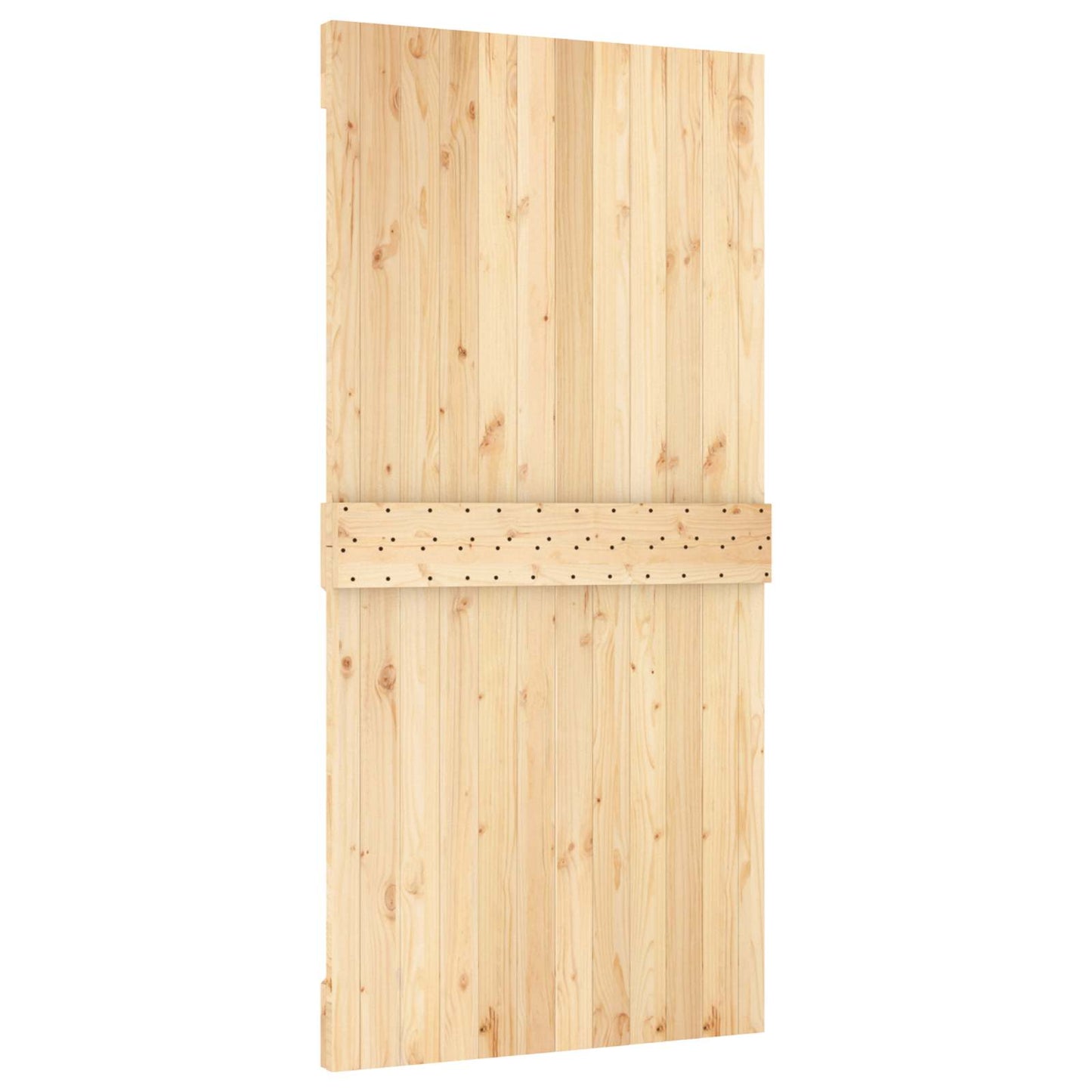 Door NARVIK Natural 100 x 210 cm Solid Pine Wood