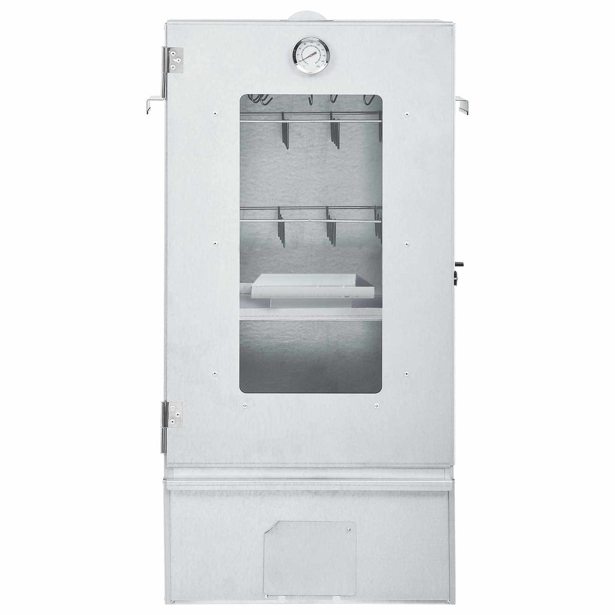 BBQ Oven Smoker with Table Galvanised Steel