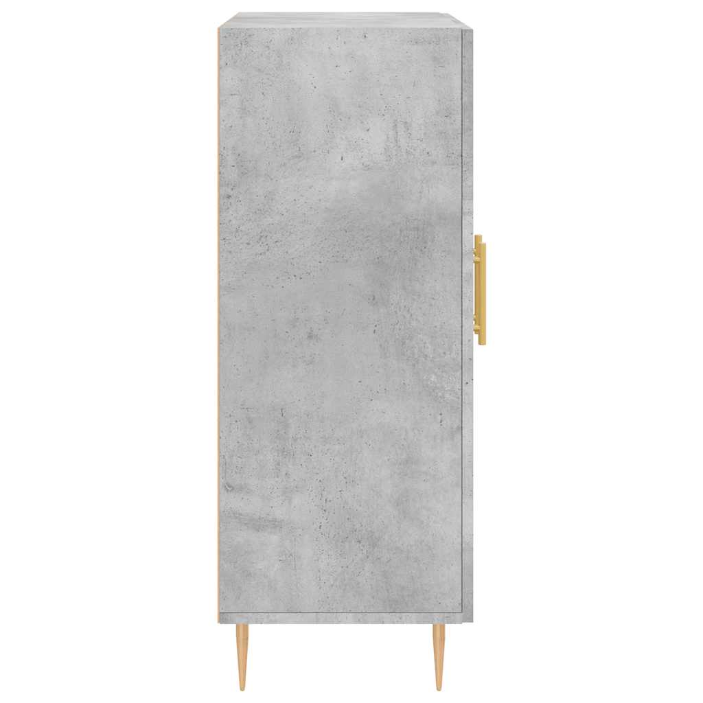 Sideboard Concrete Grey 69,5x34x90 cm Engineered Wood