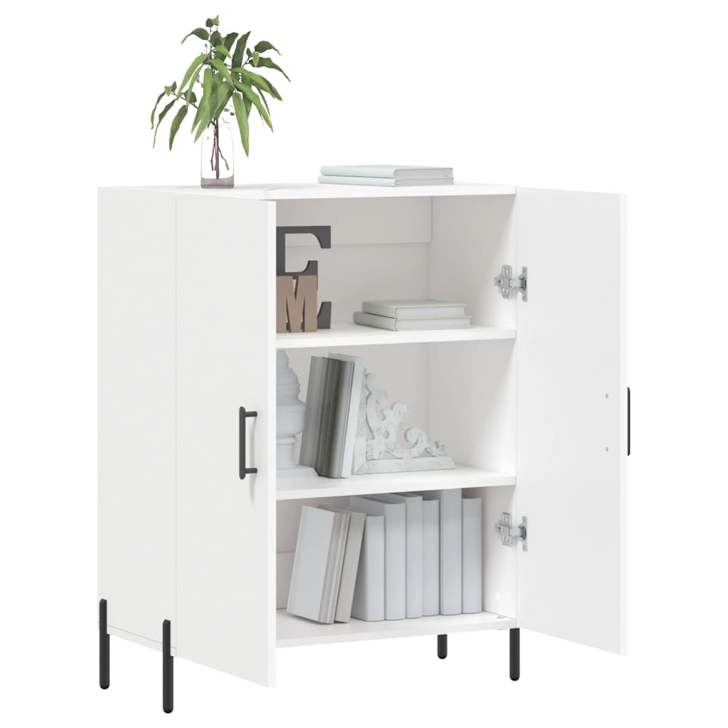 Sideboard White 69,5x34x90 cm Engineered Wood