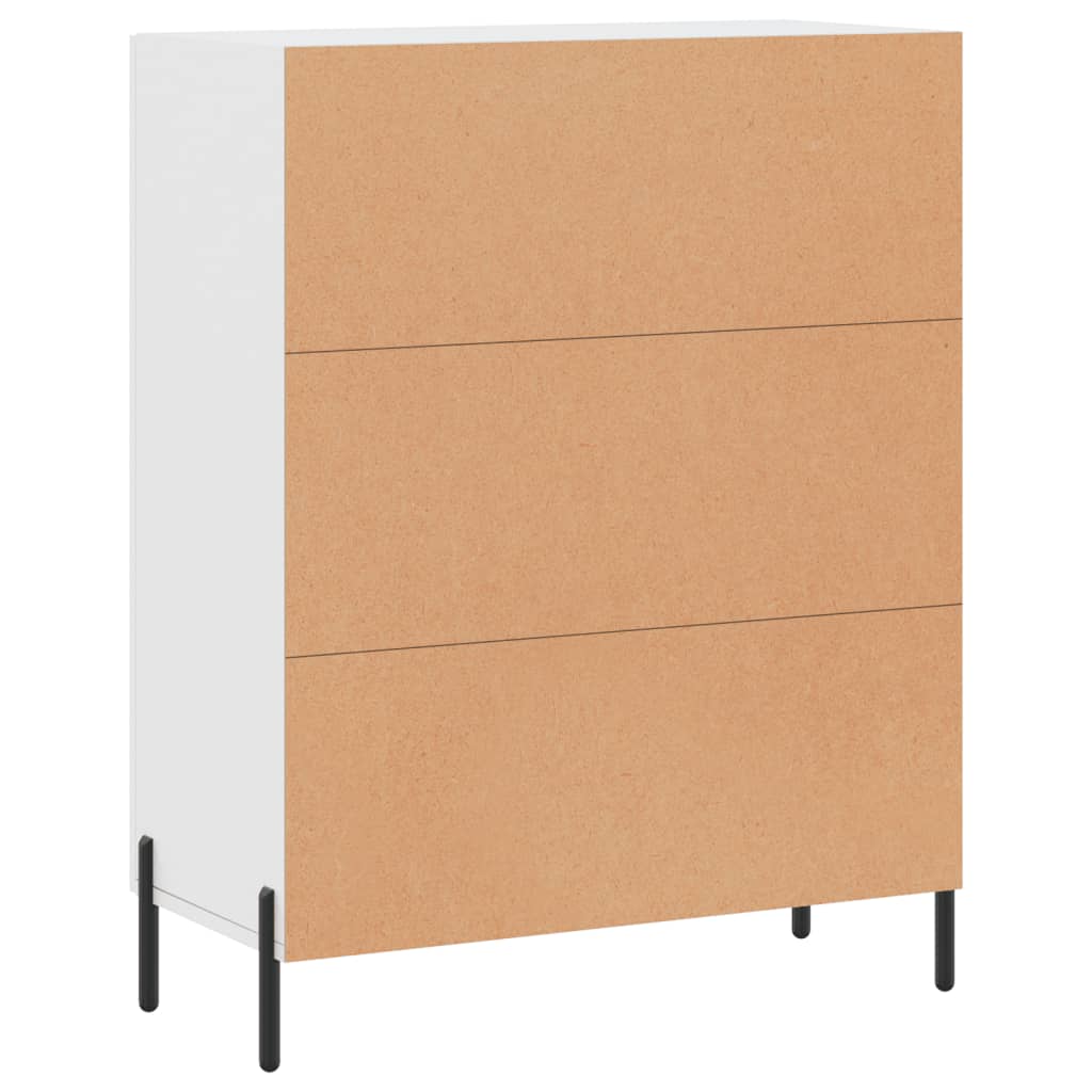 Sideboard White 69,5x34x90 cm Engineered Wood