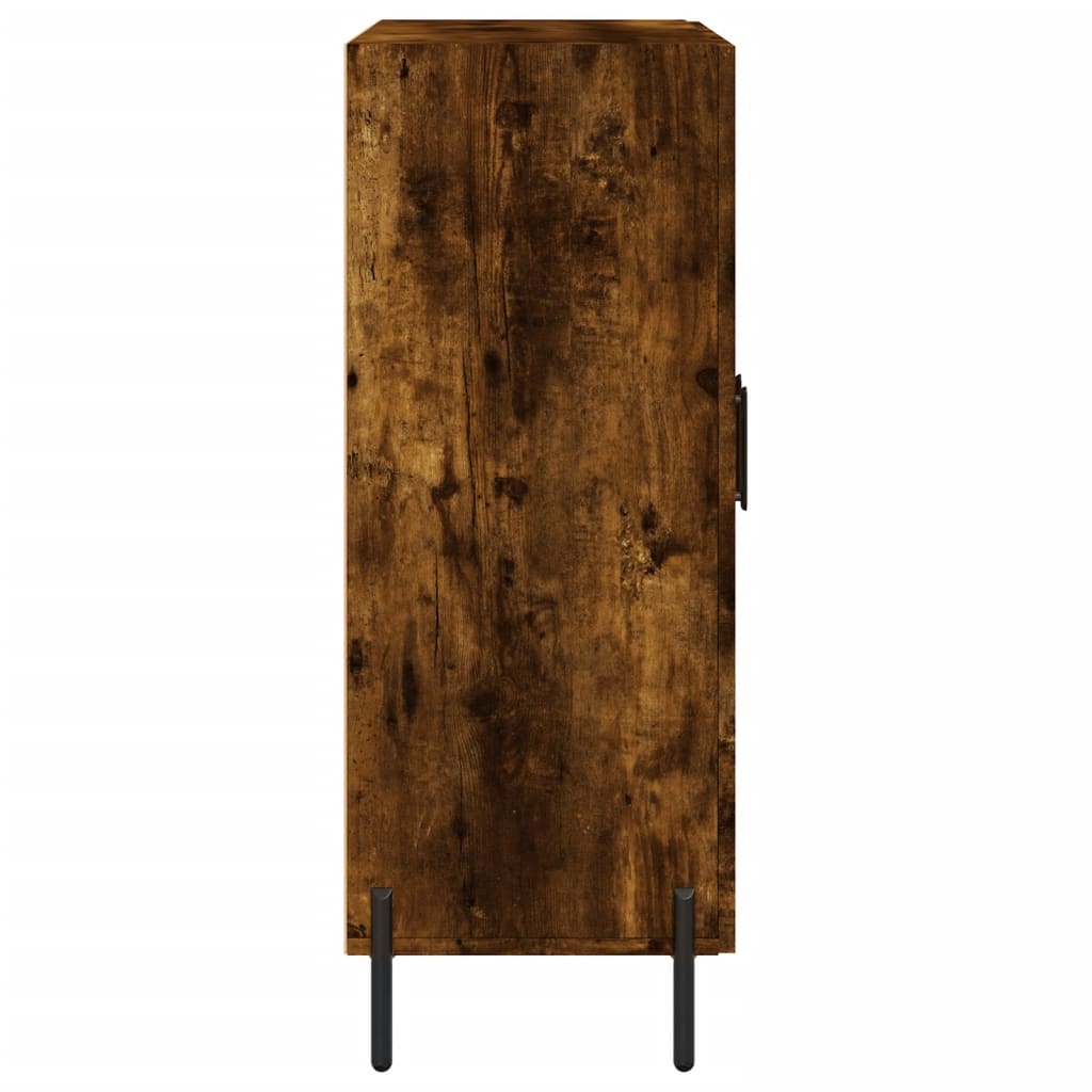 Sideboard Smoked Oak 69,5x34x90 cm Engineered Wood