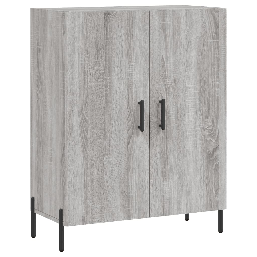 Sideboard Grey Sonoma 69,5x34x90 cm Engineered Wood