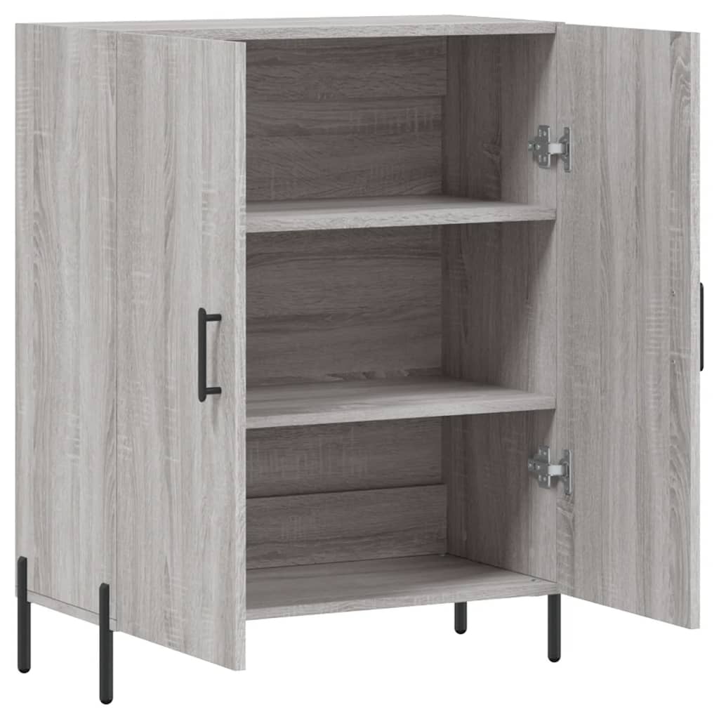 Sideboard Grey Sonoma 69,5x34x90 cm Engineered Wood
