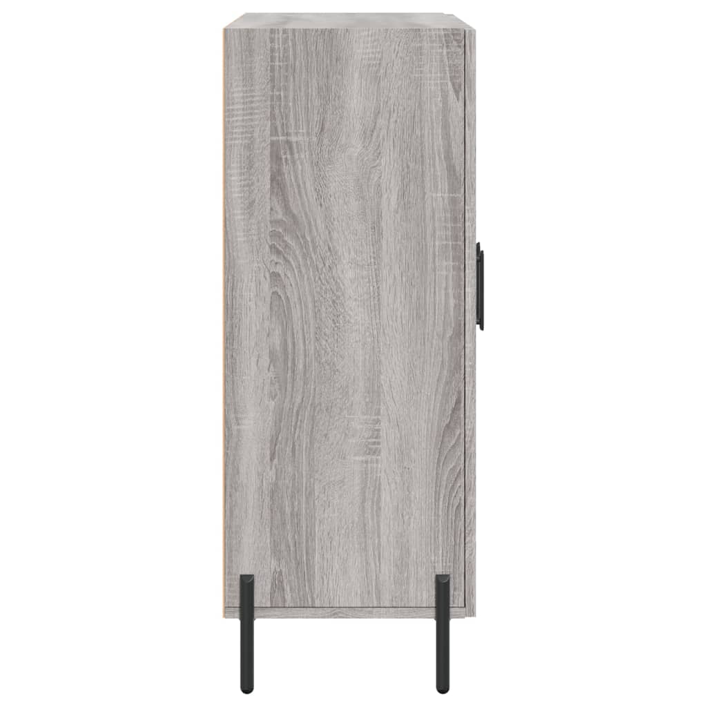 Sideboard Grey Sonoma 69,5x34x90 cm Engineered Wood