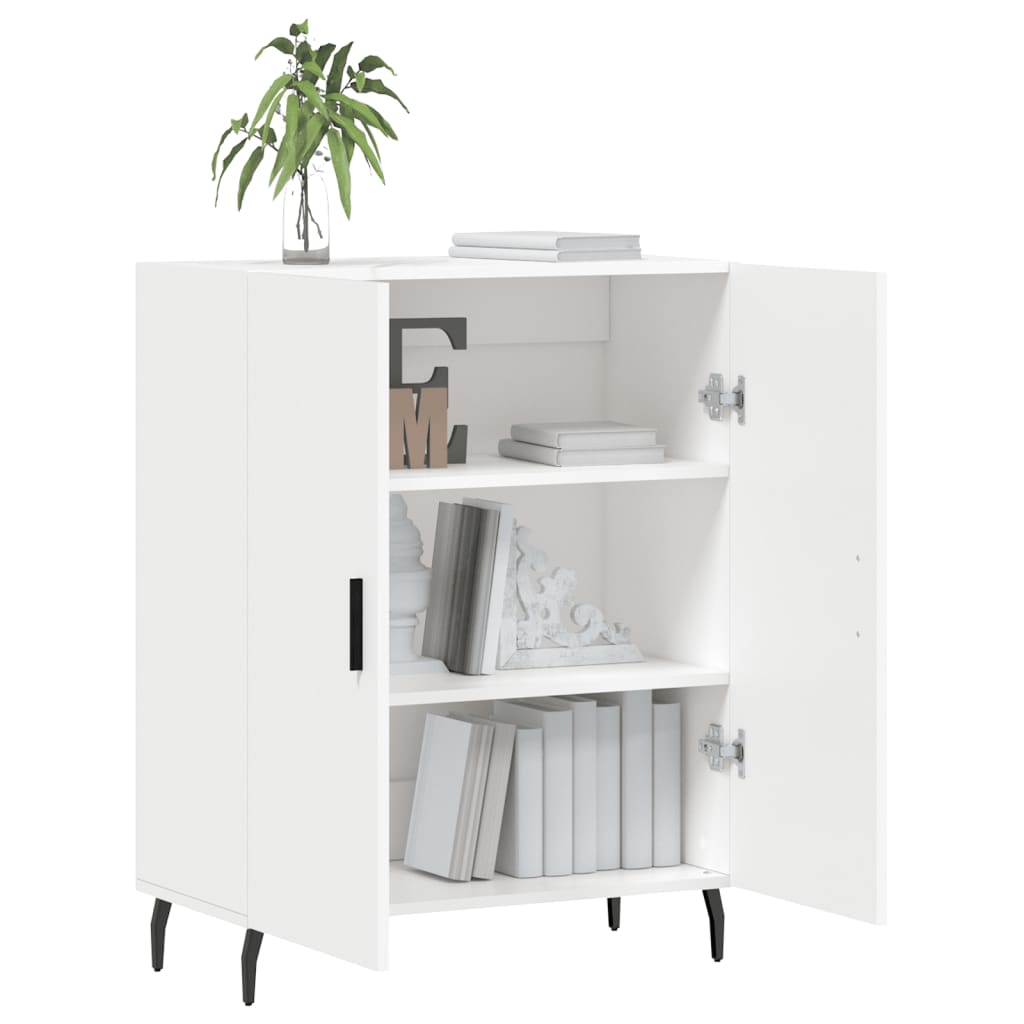 Sideboard White 69,5x34x90 cm Engineered Wood
