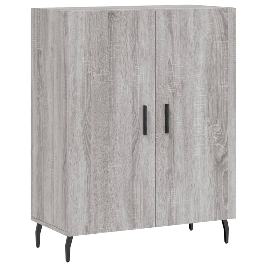 Sideboard Grey Sonoma 69,5x34x90 cm Engineered Wood