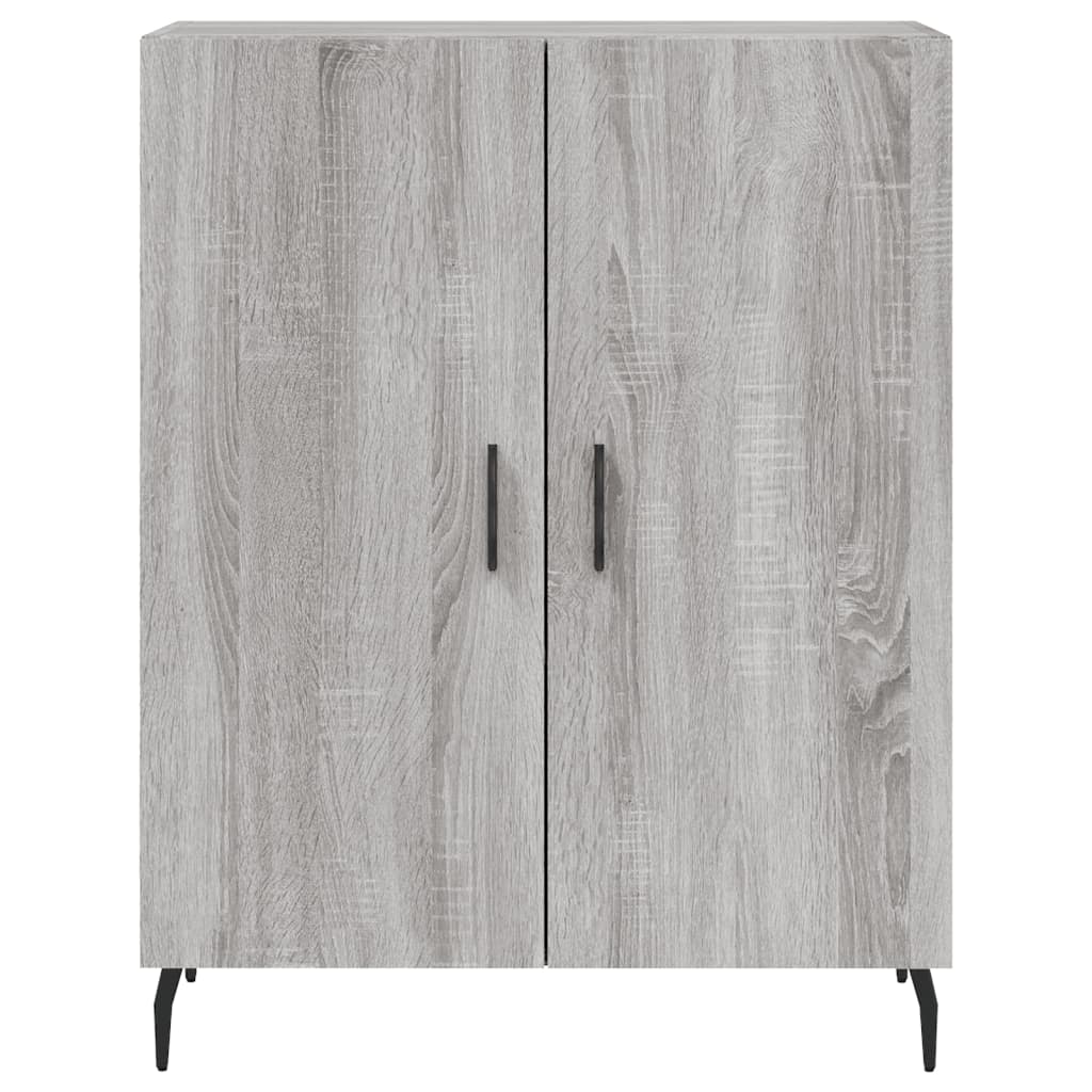 Sideboard Grey Sonoma 69,5x34x90 cm Engineered Wood