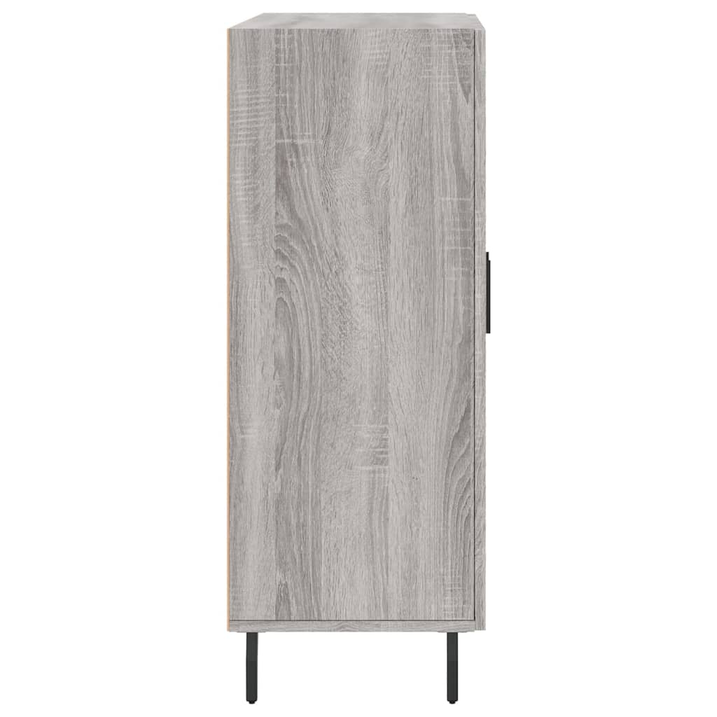 Sideboard Grey Sonoma 69,5x34x90 cm Engineered Wood