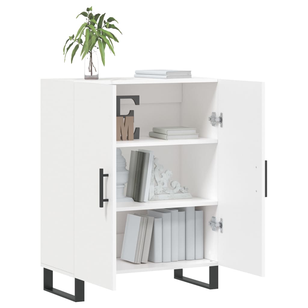 Sideboard White 69,5x34x90 cm Engineered Wood