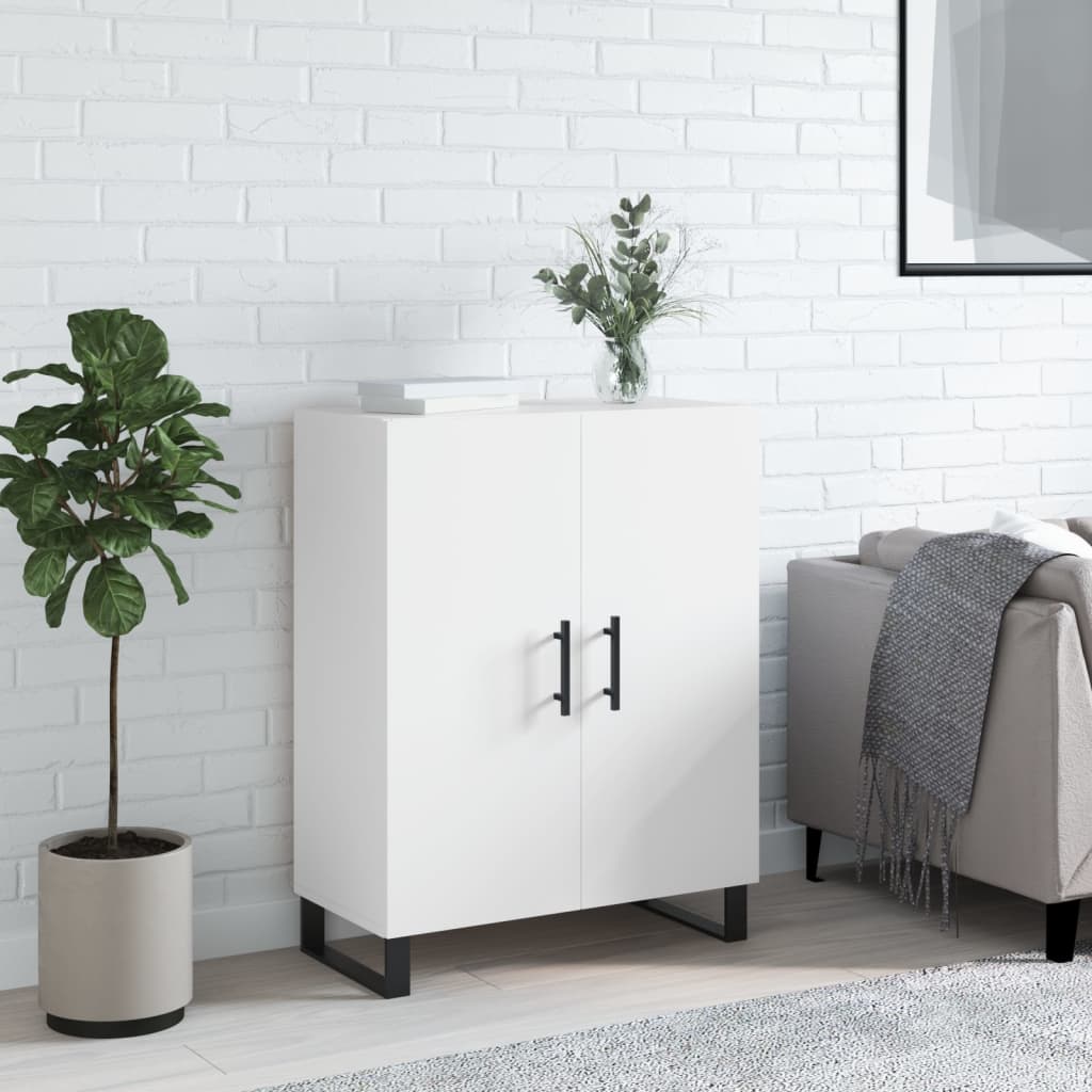 Sideboard White 69,5x34x90 cm Engineered Wood