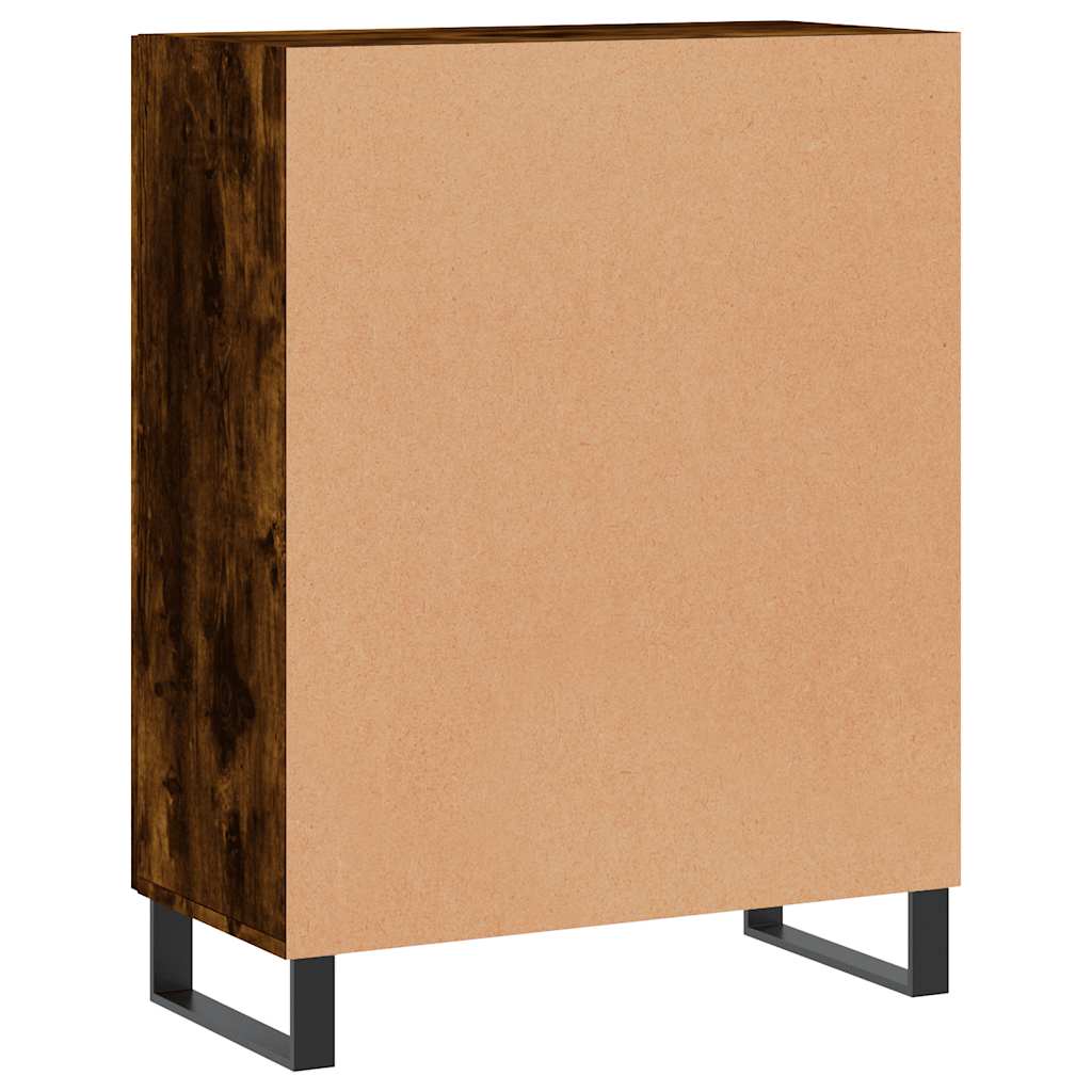Sideboard Smoked Oak 69,5x34x90 cm Engineered Wood