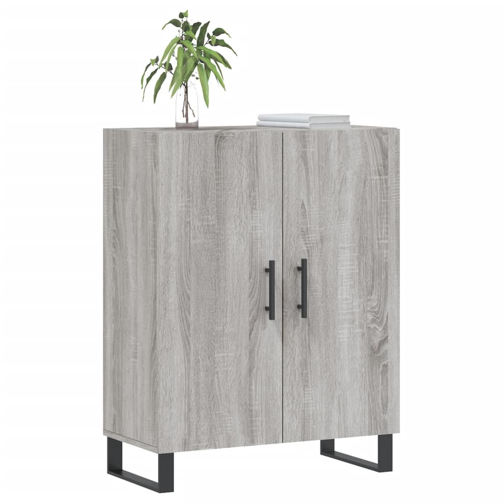 Sideboard Grey Sonoma 69,5x34x90 cm Engineered Wood