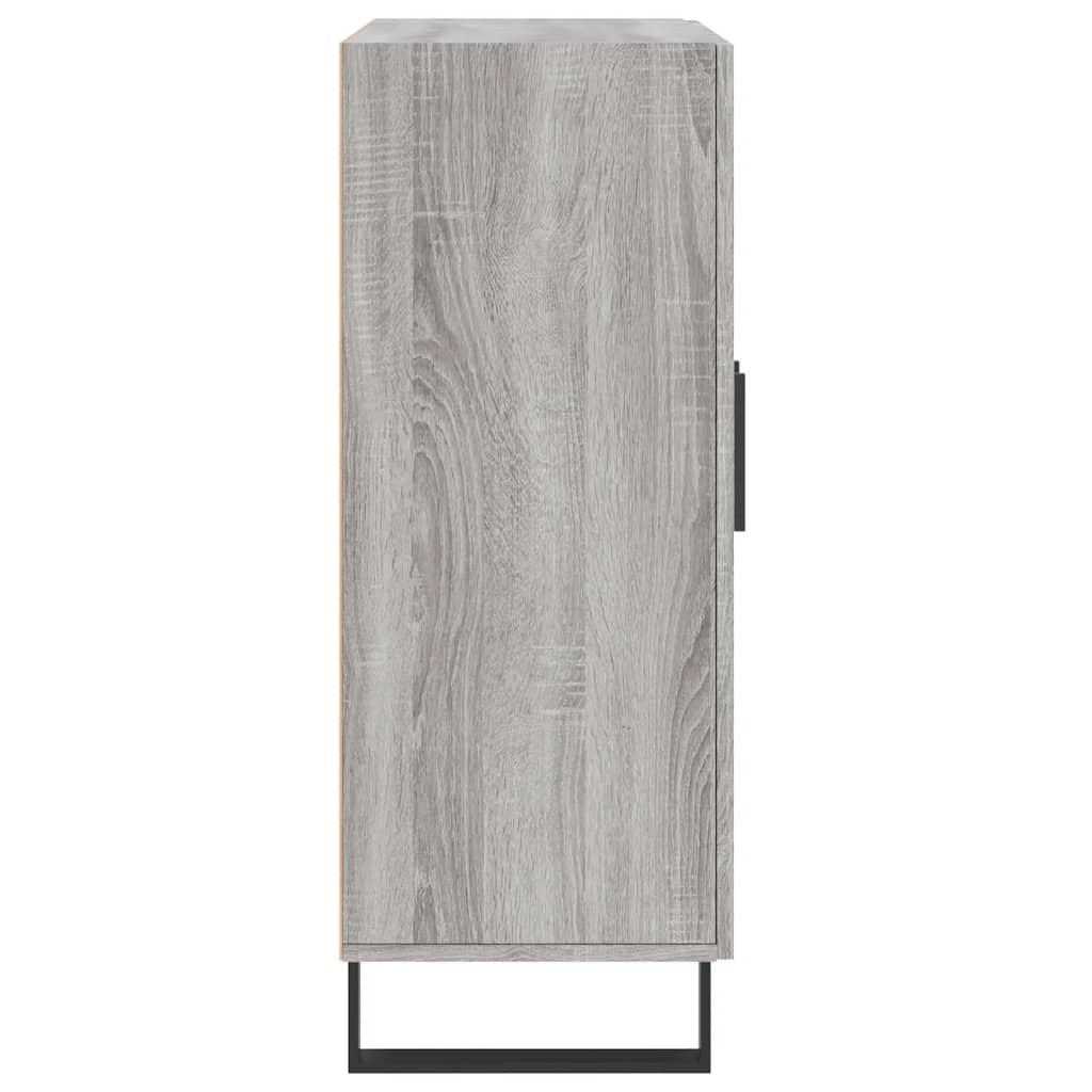 Sideboard Grey Sonoma 69,5x34x90 cm Engineered Wood