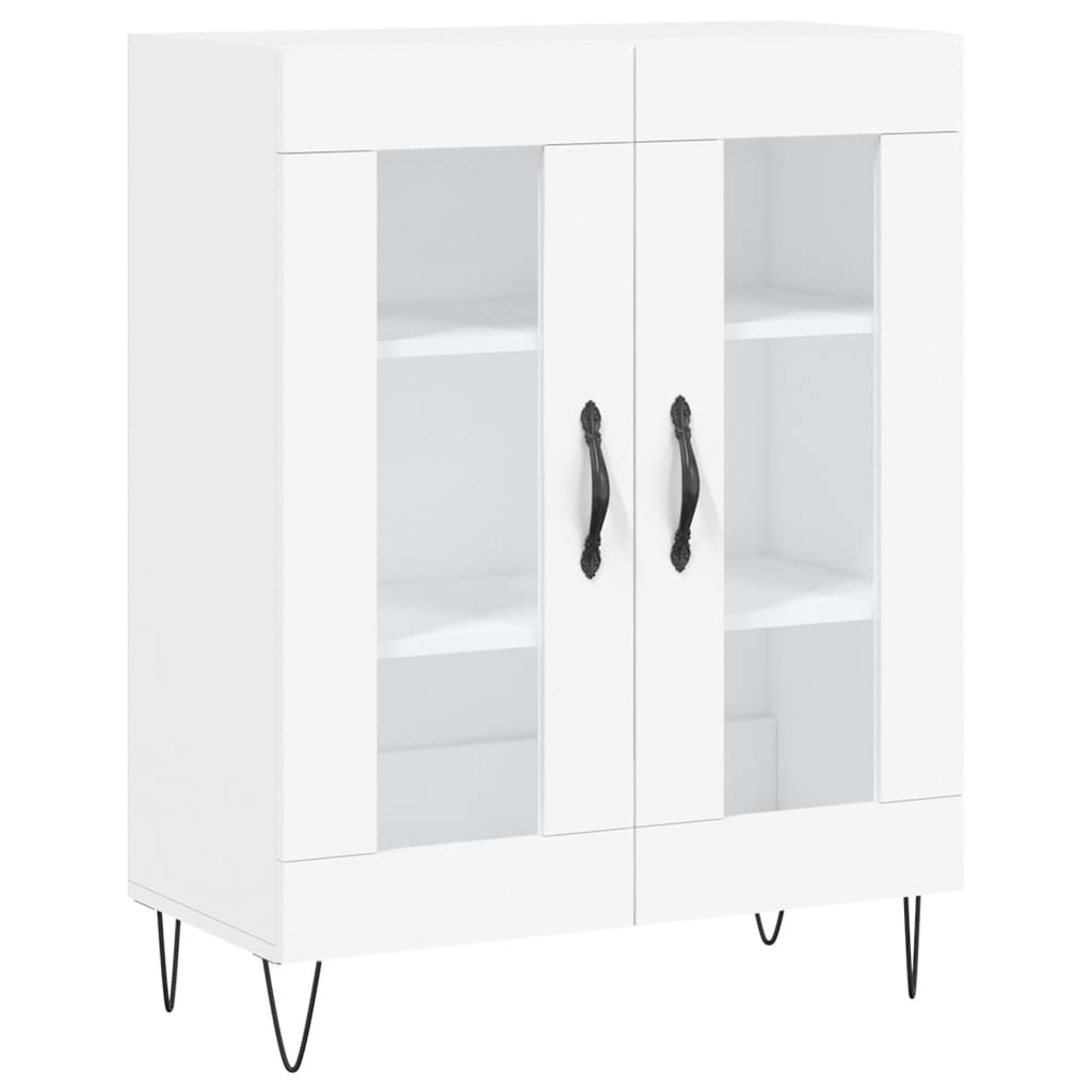 Sideboard White 69,5x34x90 cm Engineered Wood