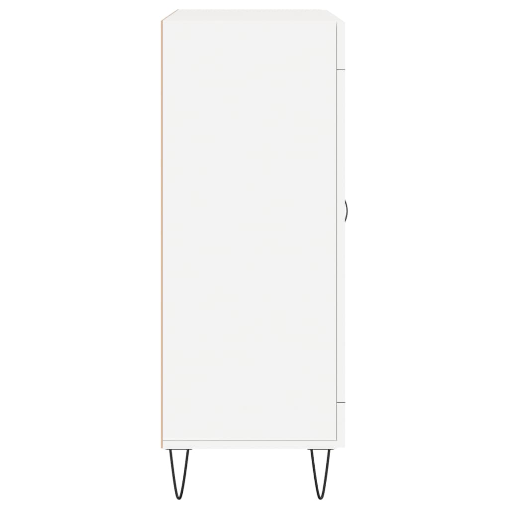 Sideboard White 69,5x34x90 cm Engineered Wood