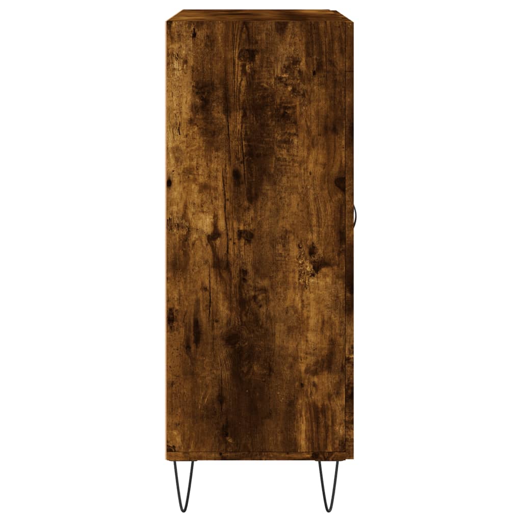 Sideboard Smoked Oak 69,5x34x90 cm Engineered Wood