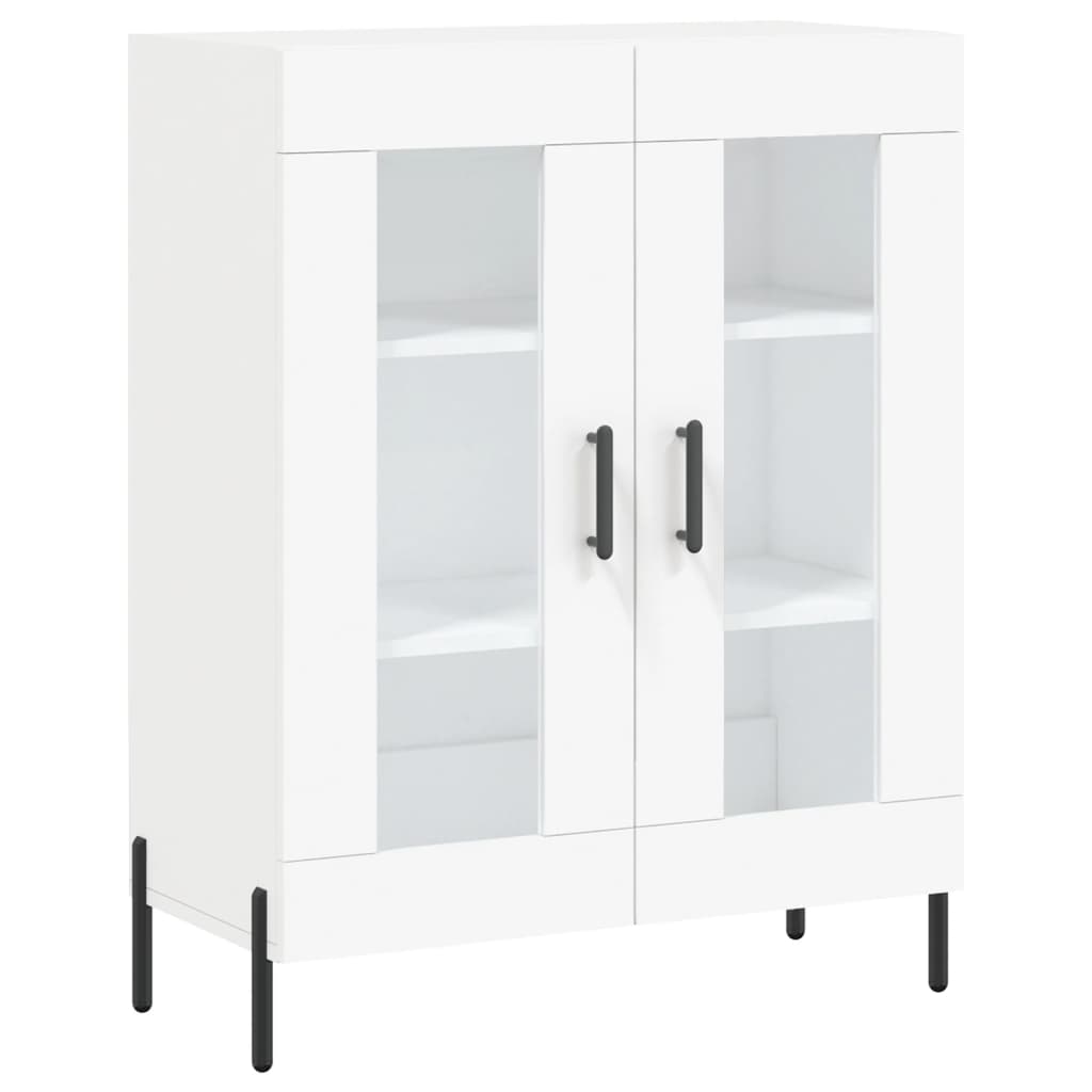 Sideboard White 69.5x34x90 cm Engineered Wood