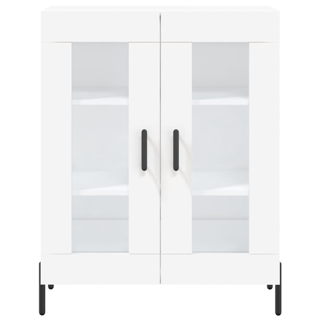 Sideboard White 69.5x34x90 cm Engineered Wood