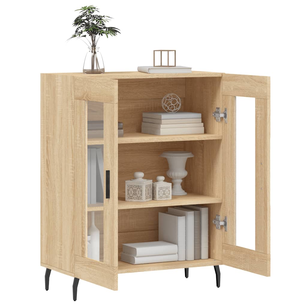 Sideboard Sonoma Oak 69.5x34x90 cm Engineered Wood